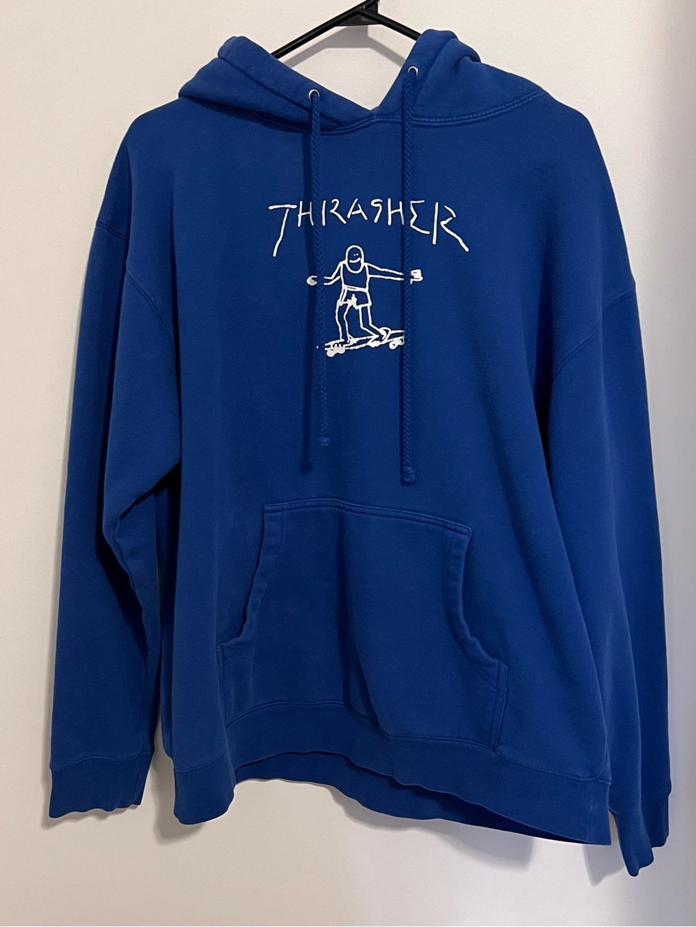 Thrasher Royal Blue Skate Graphic Pullover Hoodie